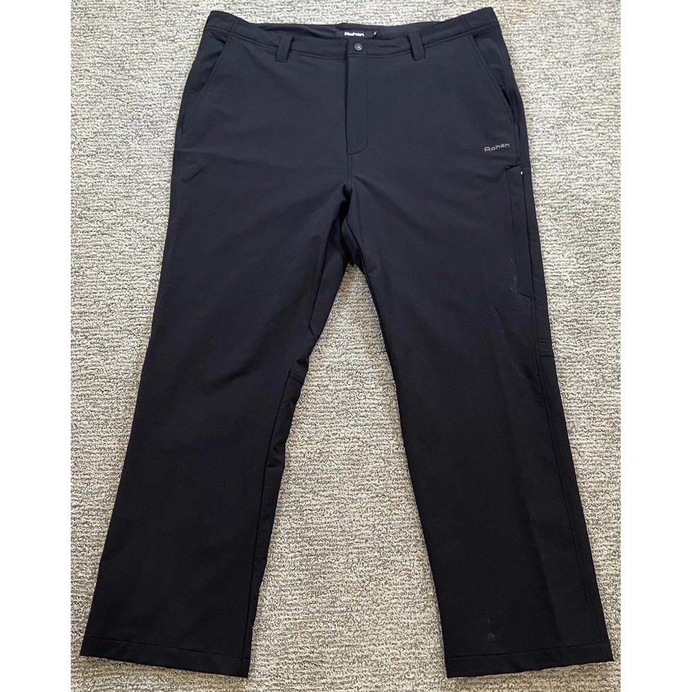 Rohan Bags Airlight Pants Men's Size 38*x30 Black Trousers Outdoor Hiking Trek